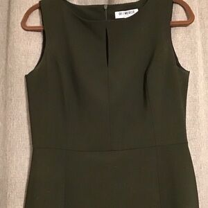 Elegant Of Mercer Olive Midi Dress SEXY  Green Olive Size 6 NEW with Tags